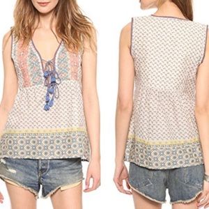 House of Harlow 1960 Boho Top